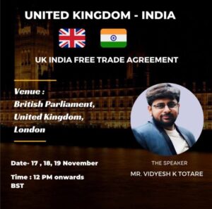 UK India Free Trade Agreement, England